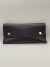 Calfskin Leather Bill Clutch