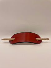 Leather Hair Barrette