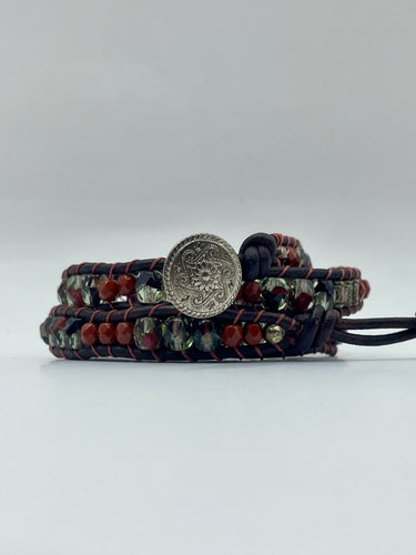 Handmade wrap bracelet