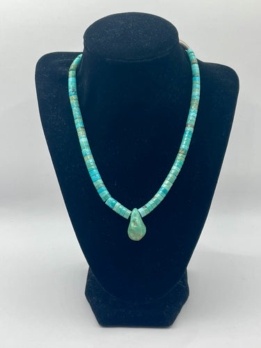 Antique turquoise necklace