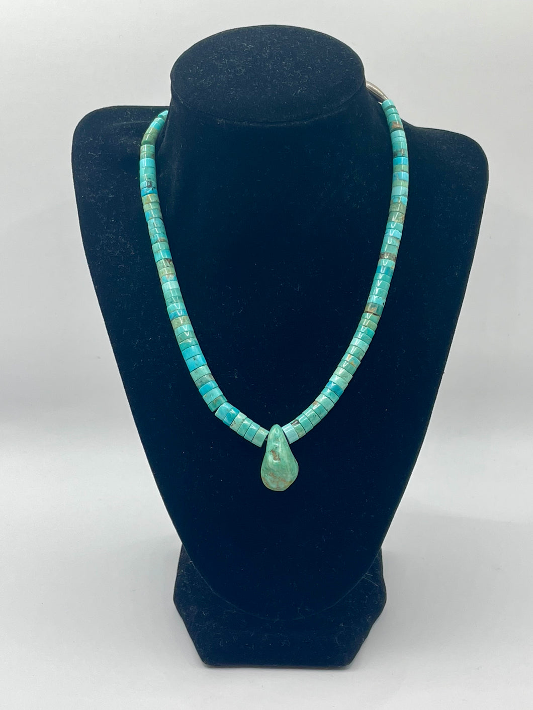 Antique turquoise necklace